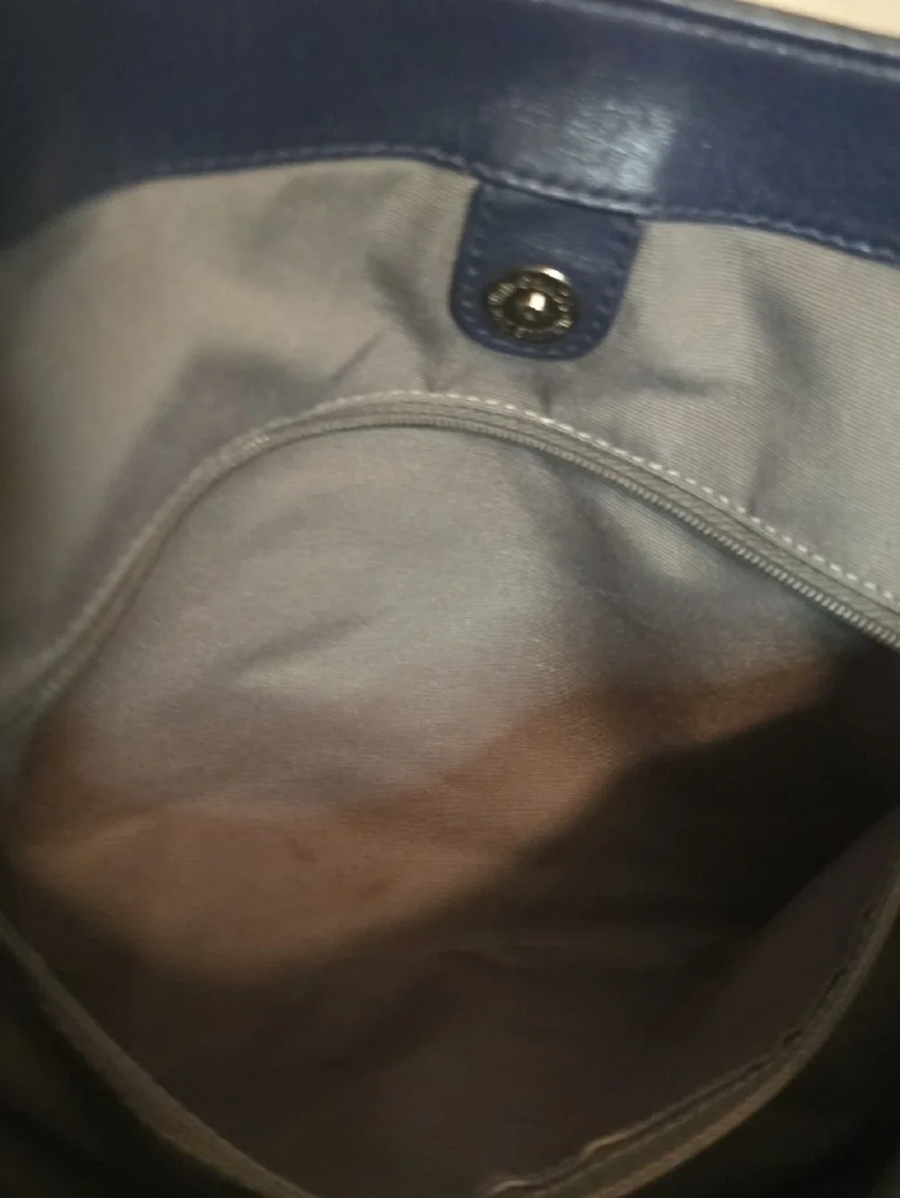 Coach Soho Navy Signature Hobo Bag
